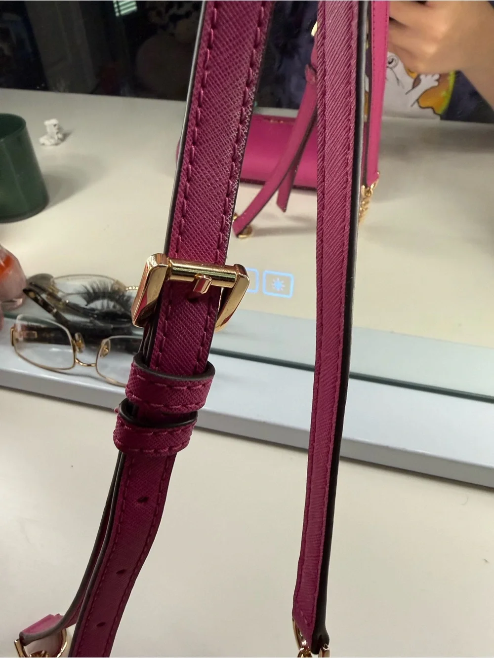 Michael Kors Pink purse with Card Case
